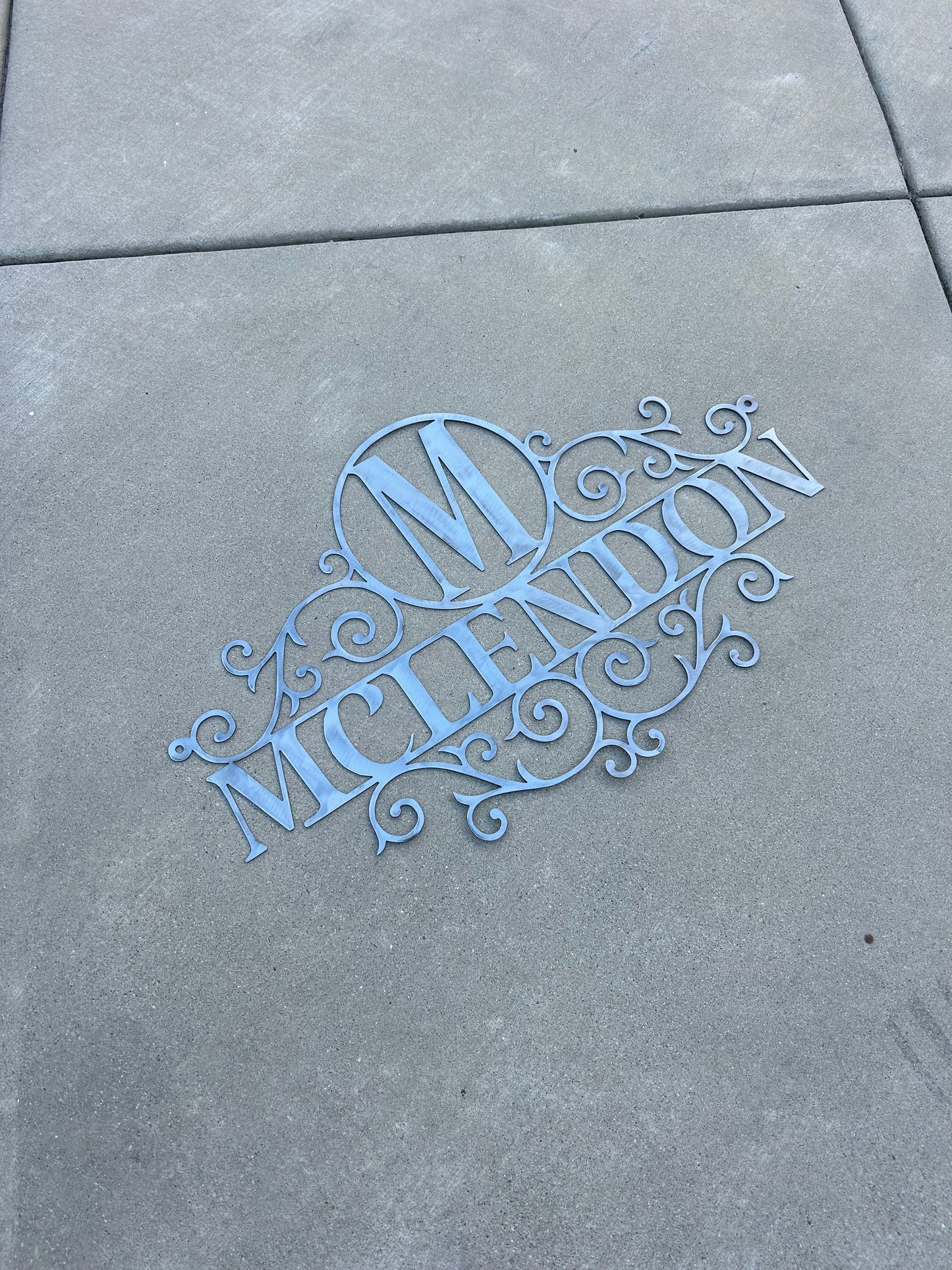 Last Name Monogram