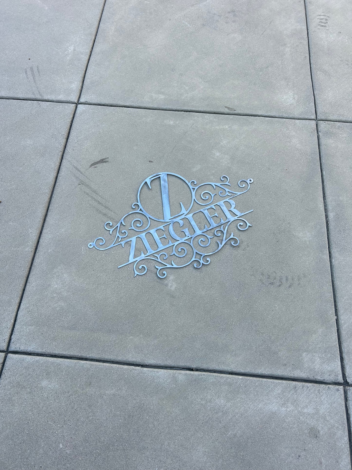 Last Name Monogram