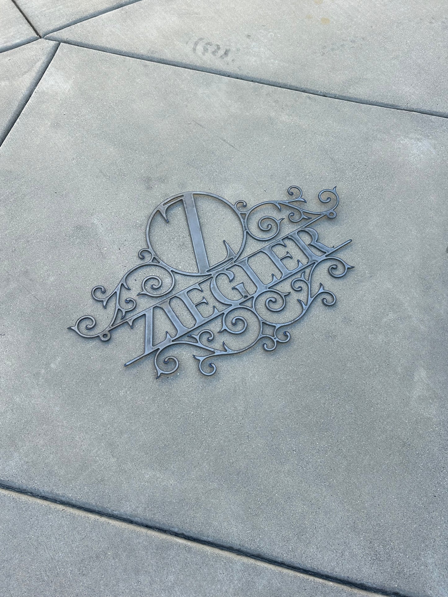 Last Name Monogram